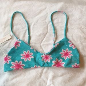 Citrine swim Stella top, Azalea, size S